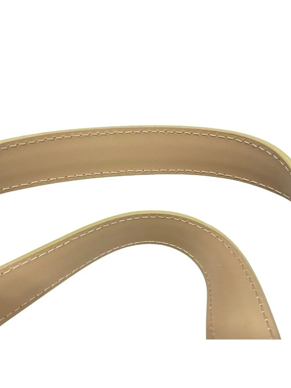 Chanel Tote New Travel Line MM Beige White Leather